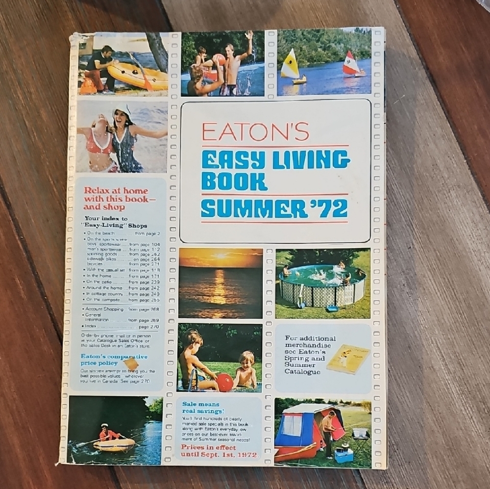 Eaton's Easy Living Book Summer '72